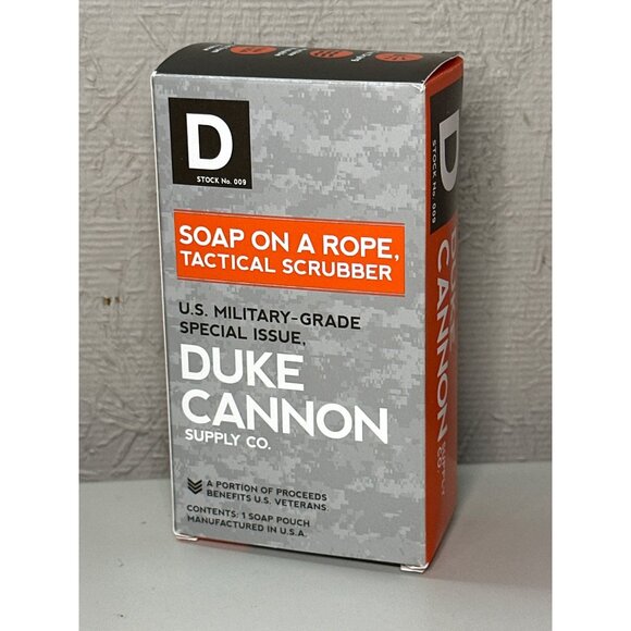 Duke Cannon Tactical Soap on a Rope Pouch, Men's Grooming Military Grade - Picture 2 of 3